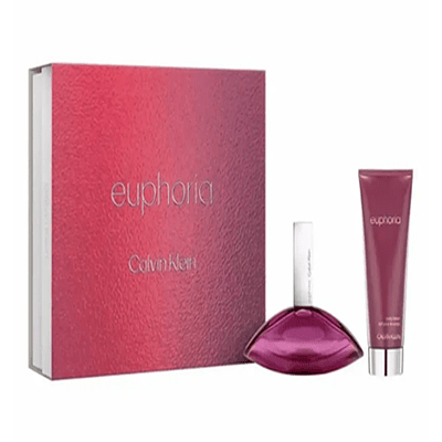 Perfume Euphoria Dama Edp 100 Ml / Body Lotion 100 Ml Estuche