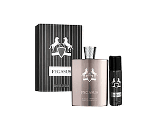 PERFUME FRAGRANCE WORLD PEGASUS HOMBRE EDP 100 ML / DESODORANTE 100 ML ESTUCHE