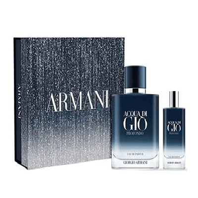 Perfume Acqua Di Gio Profondo Varon Edp 100 Ml / 15 Ml Estuche