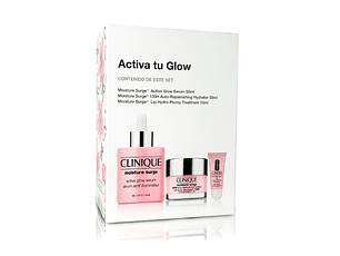 CLINIQUE ACTIVA TU GLOW 3 PCS ESTUCHE