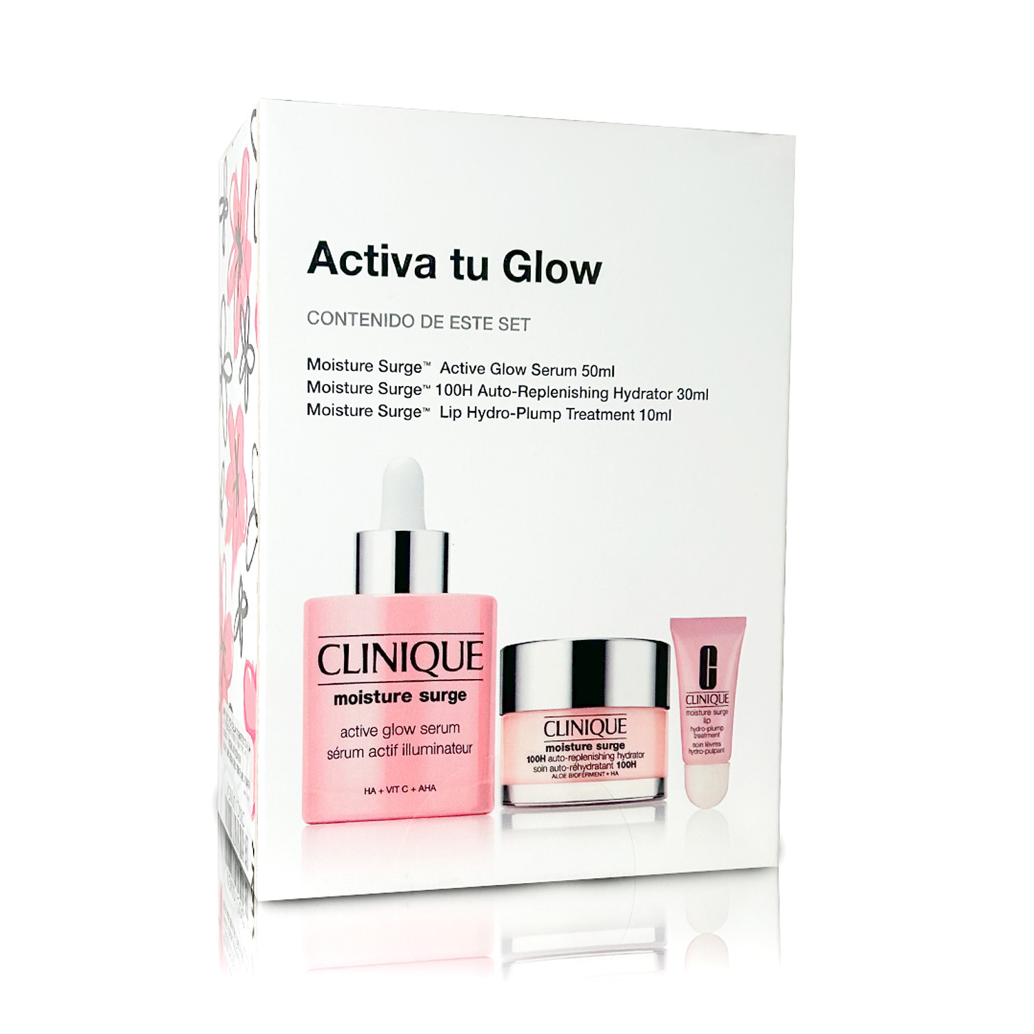 CLINIQUE ACTIVA TU GLOW 3 PCS ESTUCHE