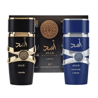 Perfume Lattafa Asad Hombre Edp 100 Ml / Lattafa Asad Zanzibar Edp Hombre Edp 100 Ml Estuche