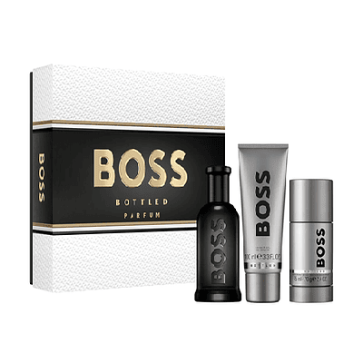 Perfume Boss Bottled Parfum Hombre Parfum 100 Ml / Shower Gel 100 Ml / Desodorante Stick 75 Ml Estuche