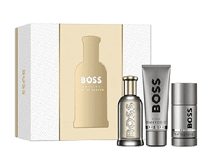 PERFUME BOSS BOTTLED VARON EDP 100 ML / SHOWER GEL 100 ML / DEO STICK 75 ML ESTUCHE