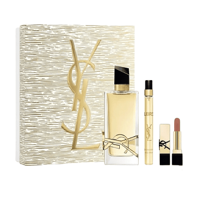 Perfume Ysl Libre Dama Edp 90 Ml / 10 Ml / Lipstick Estuche
