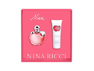 Perfume Nina Dama Edt 80 ml / Body Lotion 100 ml Estuche