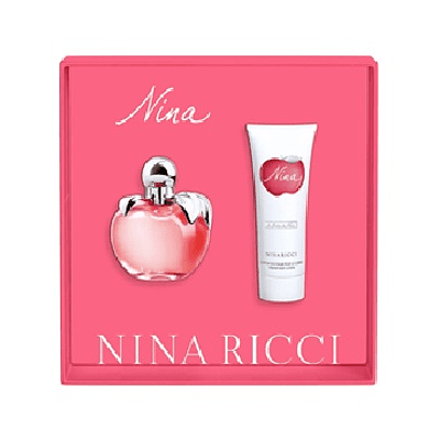 Perfume Nina Dama Edt 80 Ml / Body Lotion 100 Ml Estuche