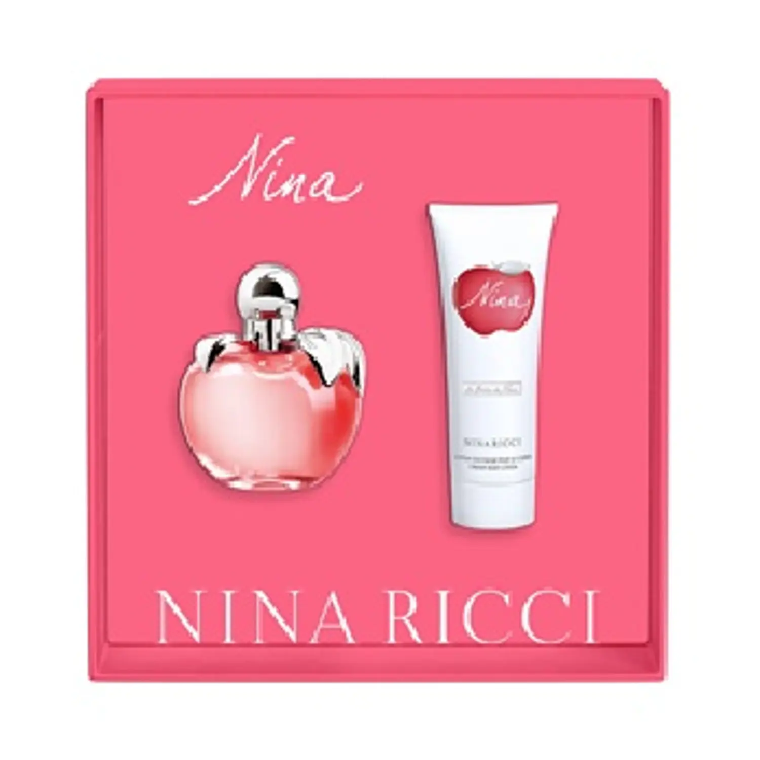 Perfume Nina Dama Edt 80 ml / Body Lotion 100 ml Estuche
