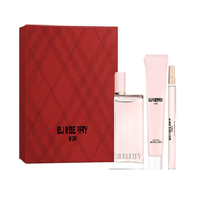 Perfume Burberry Her Dama Edp 100 Ml / 10 Ml / Body Lotion 75 Ml Estuche