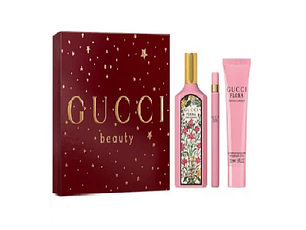 PERFUME GUCCI FLORA GORGEOUS GARDENIA DAMA EDP 100 ML / 10 ML / BODY LOTION 50 ML ESTUCHE