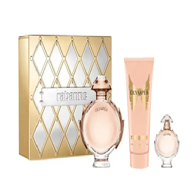 Perfume Olympea Mujer Edp 80 Ml / Mini 6 Ml / Body Lotion 100 Ml Estuche