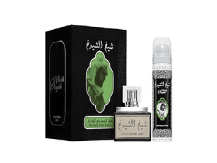 Perfume Lattafa Sheikh Al Shuyukh Unisex Edp 50 ml / Desodorante 50 ml Estuche