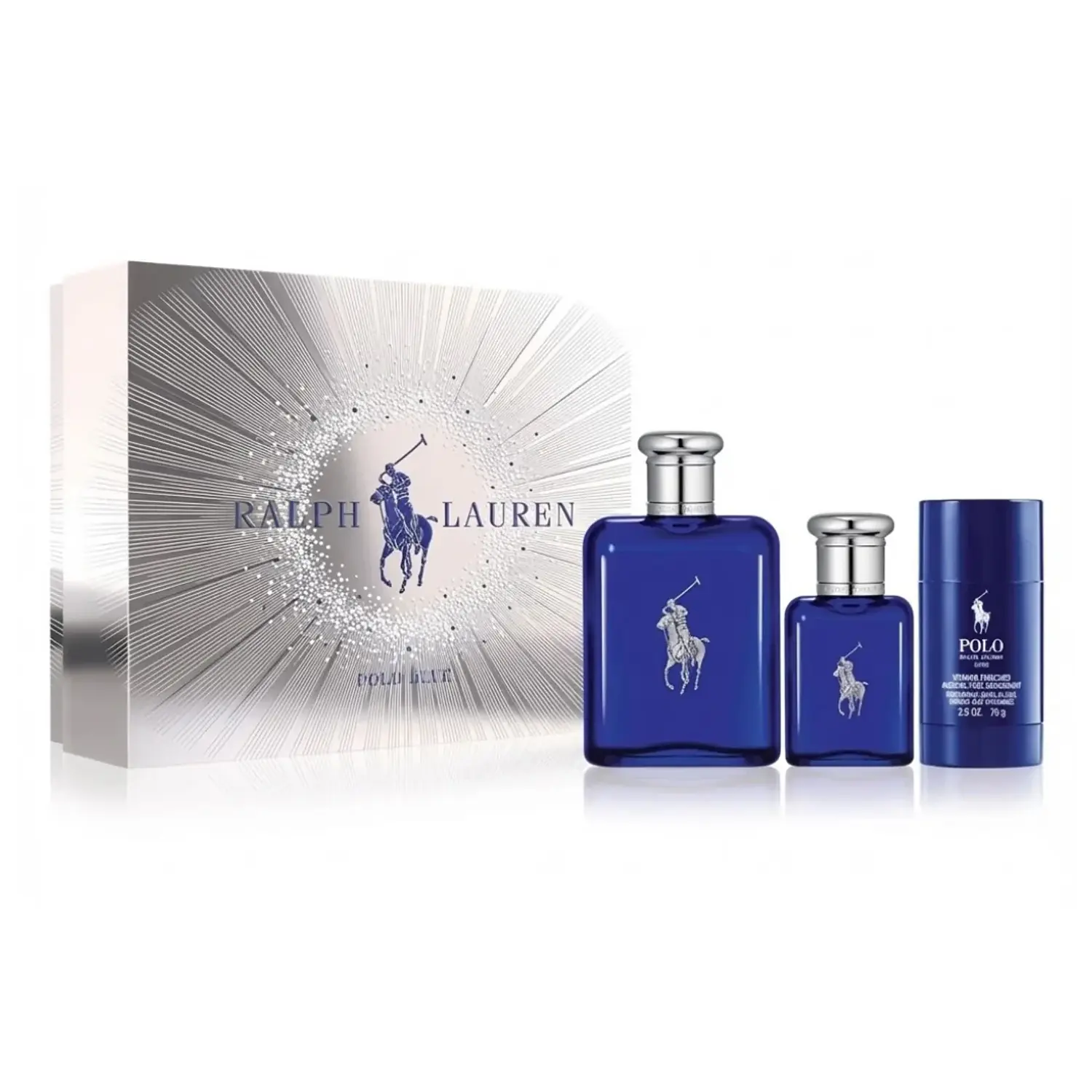 PERFUME POLO BLUE VARON EDT 125 ML / 40 ML / 75 ML DESODORANTE ESTUCHE