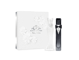 Perfume Paris Hilton Wedding Platinum Rush Mujer Edp 100 ml / Gold Rush Hombre Edt 100 ml Estuche