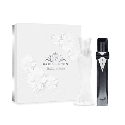 Perfume Paris Hilton Wedding Platinum Rush Mujer Edp 100 Ml / Gold Rush Hombre Edt 100 Ml Estuche