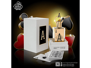 PERFUME FRAGRANCE WORLD GAME ACE UNISEX EDP 80 ML / NAIPE ESTUCHE