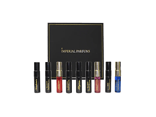 PERFUME IMPERIAL PERFUMS 9 X 3 ML UNISEX PARFUM 27 ML ESTUCHE
