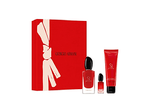 Perfume Si Armani Passione Dama Edp 50 ml / 7 ml / Body Lotion 50 ml Estuche