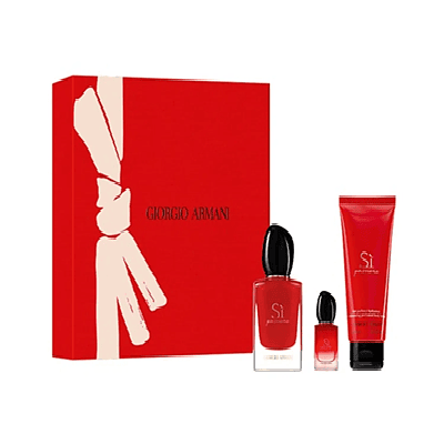 Perfume Si Armani Passione Dama Edp 50 Ml / 7 Ml / Body Lotion 50 Ml Estuche