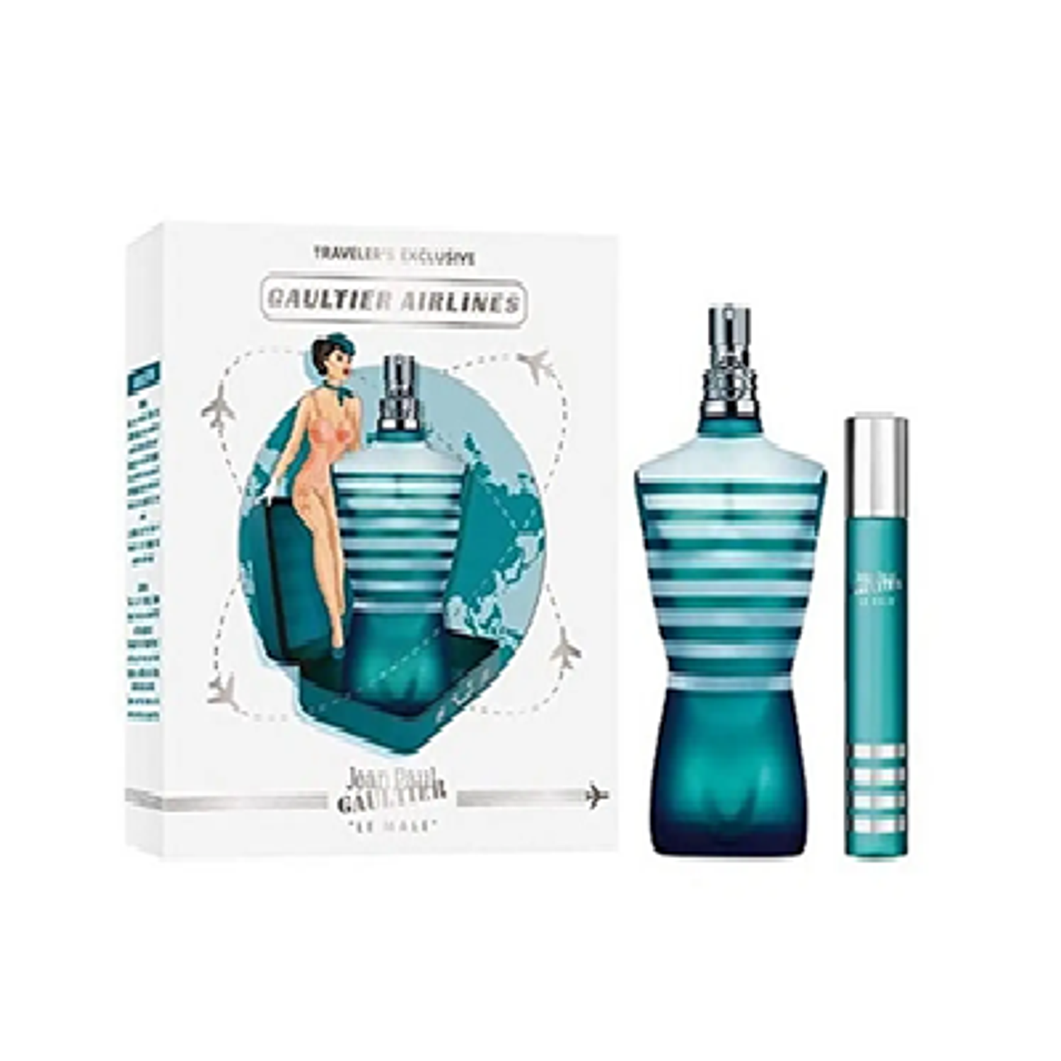 PERFUME JEAN PAUL GAULTIER LE MALE VARON EDT 125 ML / EDT 20 ML ESTUCHE
