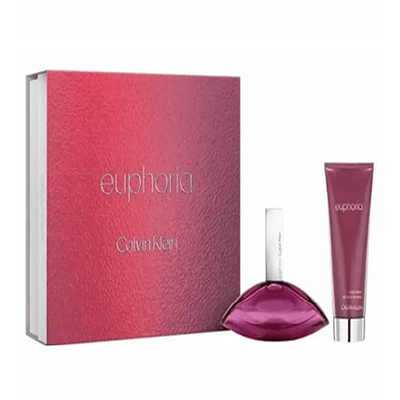 Perfume Euphoria Dama Edp 100 Ml / Body Lotion 100 Ml Estuche