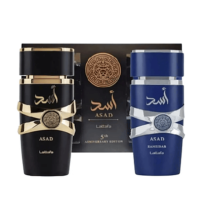 Perfume Lattafa Asad Hombre Edp 100 Ml / Lattafa Asad Zanzibar Edp Hombre Edp 100 Ml Estuche