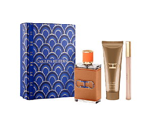 PERFUME CH INSIGNIA LEATHER HOMBRE EDP 100 ML / 10 ML / SHAVE LOTION 100 ML ESTUCHE