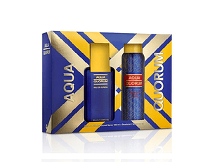 PERFUME AQUA QUORUM VARON EDT 100 ML ESTUCHE