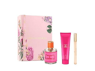 PERFUME CH INSIGNIA LEATHER MUJER EDP 100 ML / 10 ML / BODY LOTION 100 ML ESTUCHE