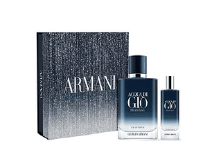 PERFUME ACQUA DI GIO PROFONDO VARON EDP 100 ML / 15 ML ESTUCHE