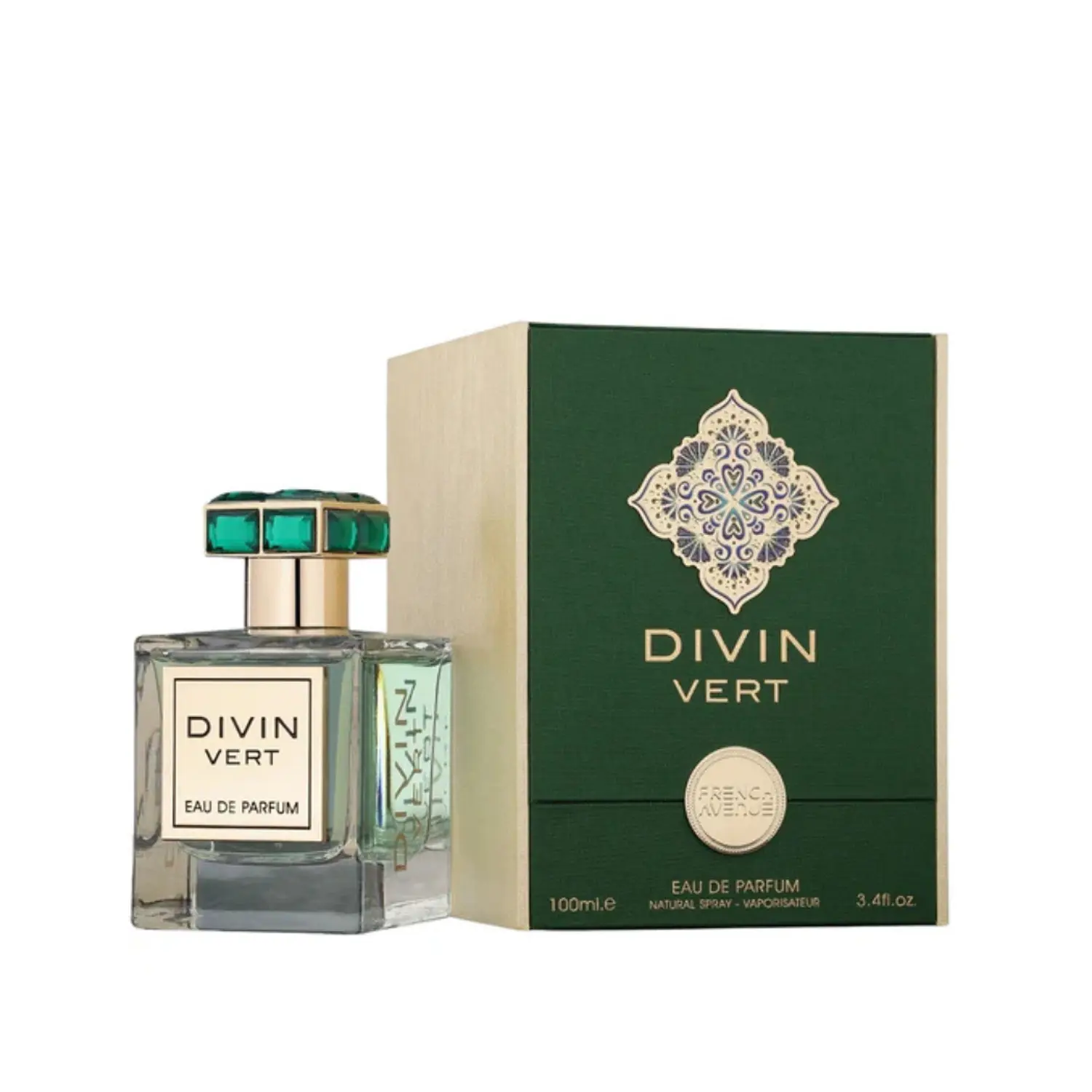 PERFUME FRENCH AVENUE DIVIN VERT UNISEX EDP 100 ML