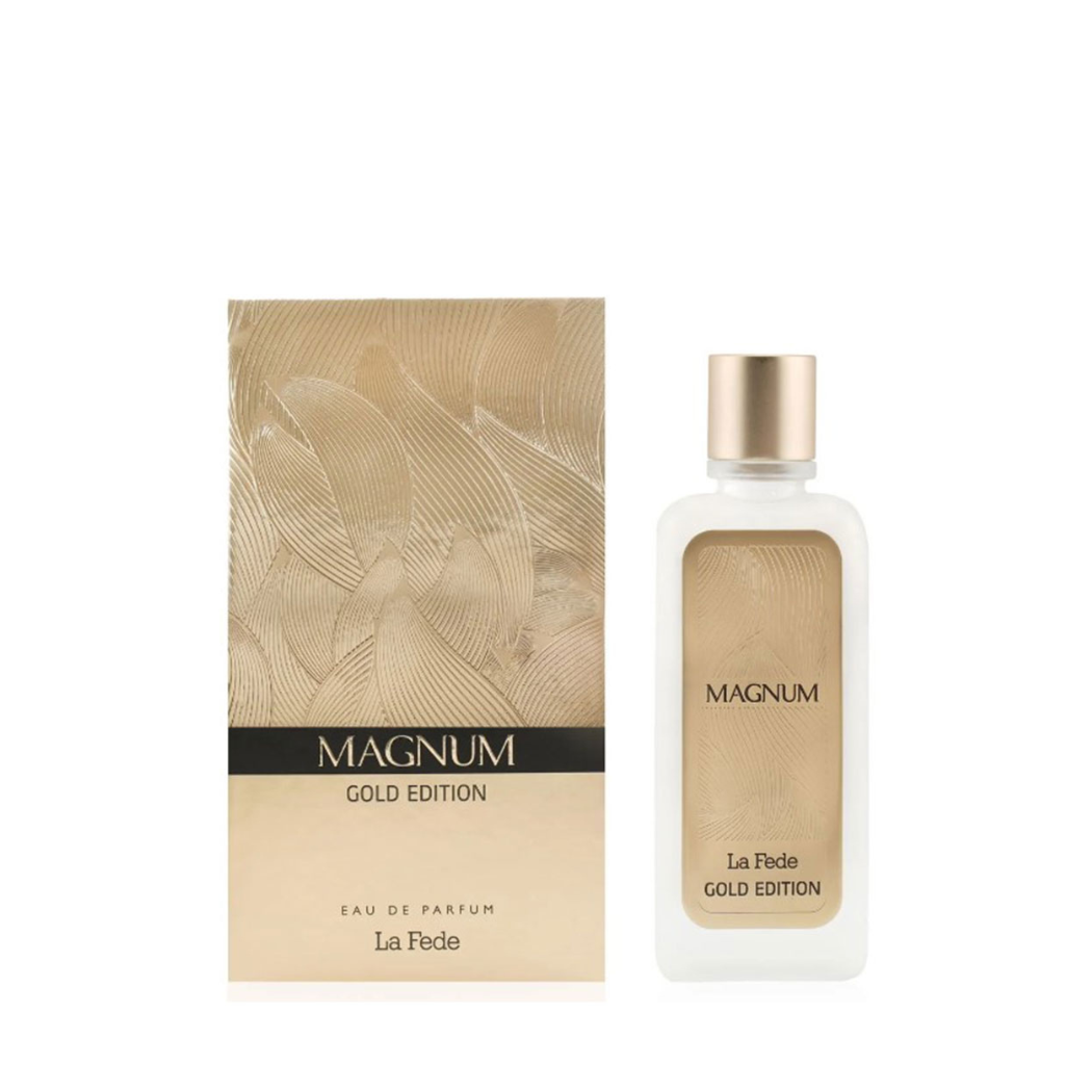 PERFUME LA FEDE MAGNUM GOLD UNISEX EDITION UNISEX EDP 100 ML