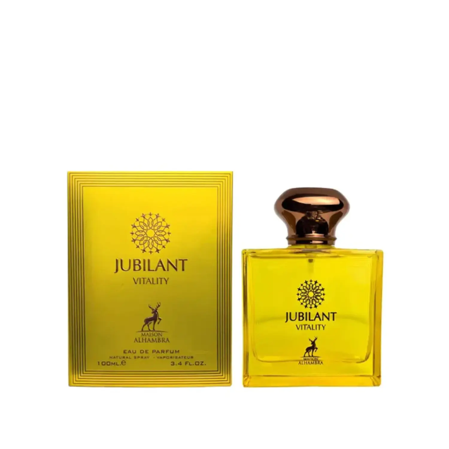 PERFUME MAISON ALHAMBRA JUBILANT VITALITY UNISEX EDP 100 ML