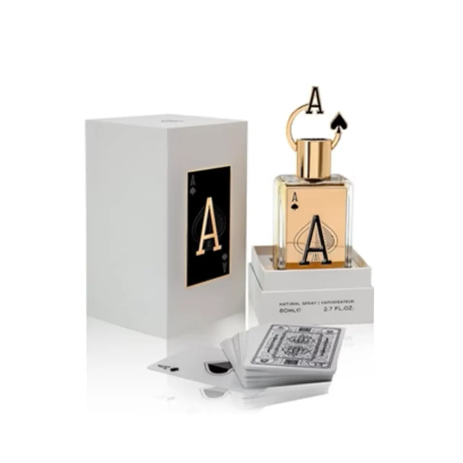 PERFUME FRAGRANCE WORLD GAME ACE UNISEX EDP 80 ML / NAIPE ESTUCHE
