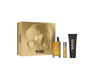 PERFUME BOSS THE SCENT VARON EDT 100 ML / PEN SPRAY 10 ML / SHOWER GEL 100 ML ESTUCHE