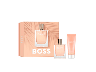 Perfume Boss Alive Woman Dama Edp 50 ml / Body Lotion 75 ml Estuche