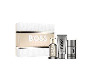 PERFUME BOSS BOTTLED VARON EDP 100 ML / SHOWER GEL 100 ML / DEO STICK 75 ML ESTUCHE