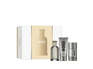 Perfume Boss Bottled Varon Edp 100 ml / Shower Gel 100 ml / Desodorante 75 ml Estuche