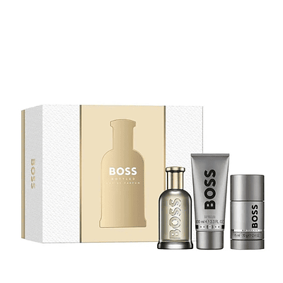Perfume Boss Bottled Varon Edp 100 Ml / Shower Gel 100 Ml / Desodorante 75 Ml Estuche
