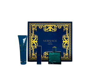 Perfume Eros Parfum Versace Hombre Parfum 100 ml / 10 ml / Shower Gel 150 ml Estuche