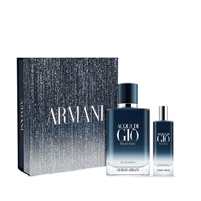 Perfume Acqua Di Gio Profondo Varon Edp 100 Ml / 15 Ml Estuche