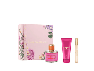 PERFUME CH INSIGNIA LEATHER MUJER EDP 100 ML / 10 ML / BODY LOTION 100 ML ESTUCHE