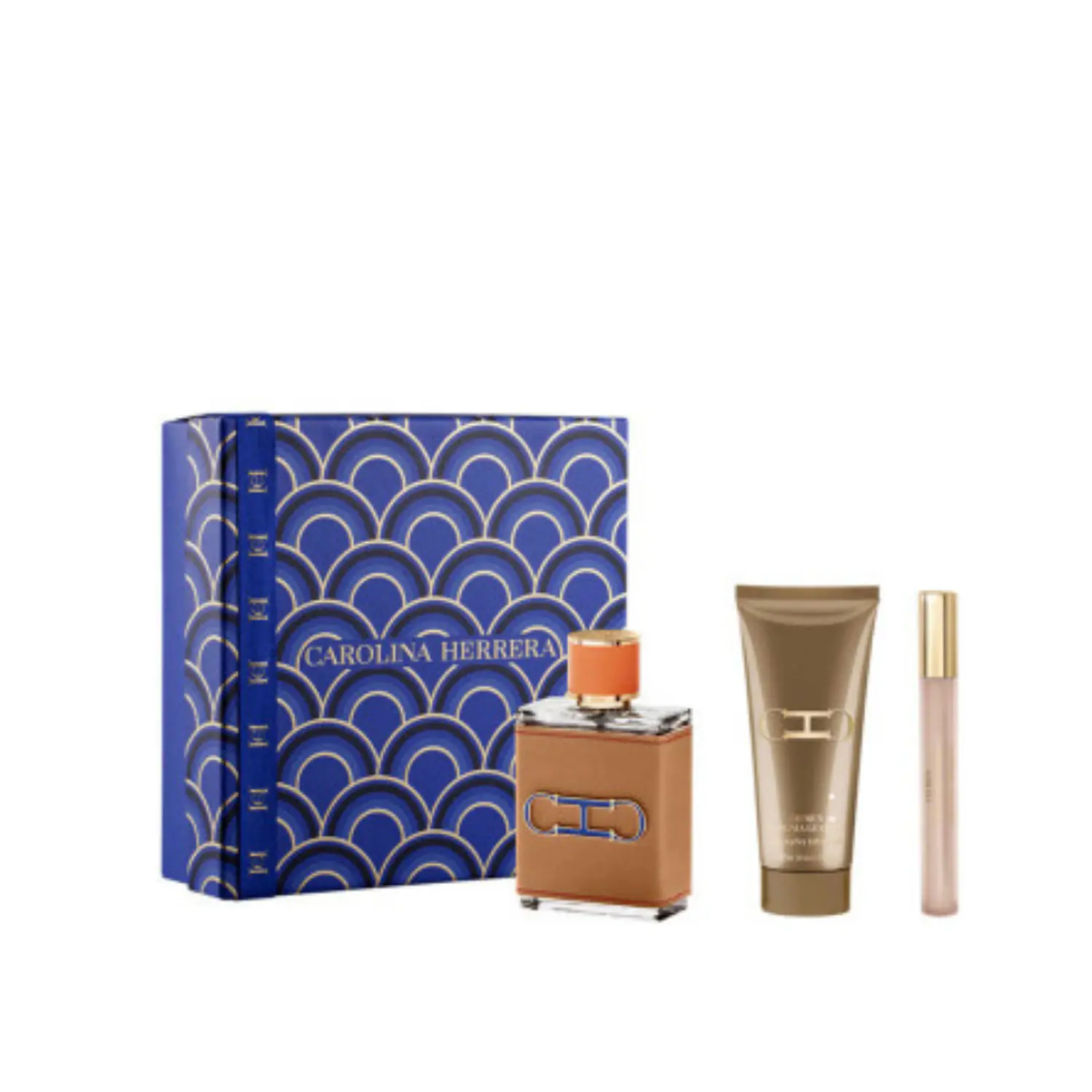 PERFUME CH INSIGNIA LEATHER HOMBRE EDP 100 ML / 10 ML / SHAVE LOTION 100 ML ESTUCHE