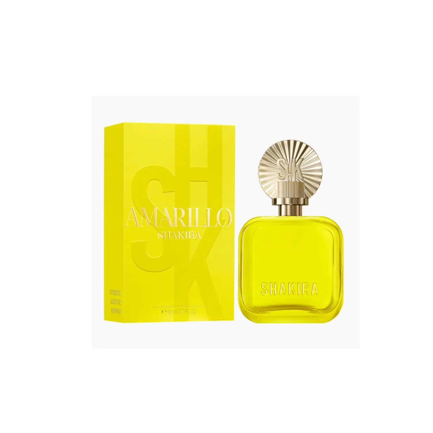 PERFUME SHAKIRA AMARILLO DAMA EDP 80 ML