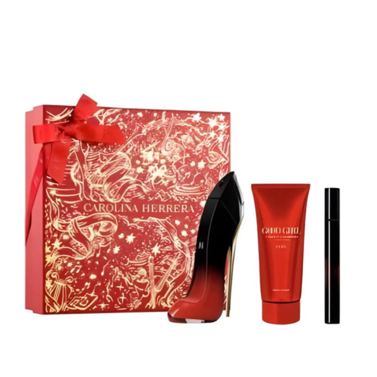 PERFUME VERY GOOD GIRL ELIXIR MUJER EDP 80 ML / EDP 10 ML / BODY LOTION 100 ML ESTUCHE 1