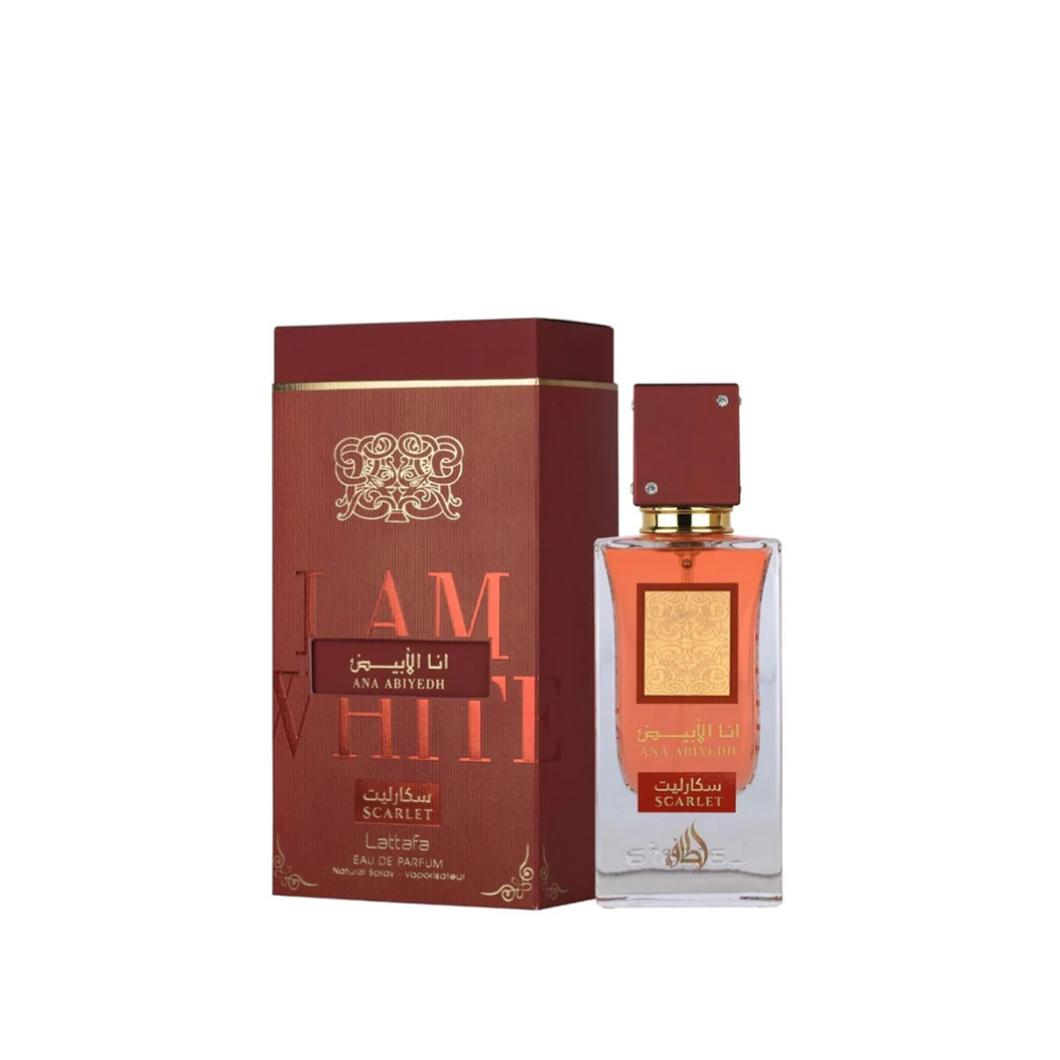 PERFUME LATTAFA ANA ABIYEDH SCARLET UNISEX EDP 60 ML