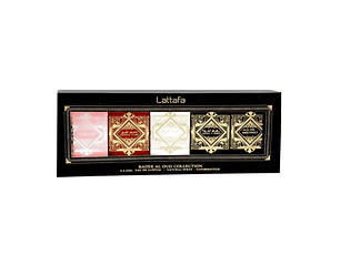 PERFUME LATTAFA OUD FOR GLORY BADEE AL OUD UNISEX EDP 5 X 5 ML ESTUCHE