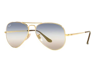 LENTE DE SOL METAL RAYBAN UNISEX 0RB6989 001/GD 62