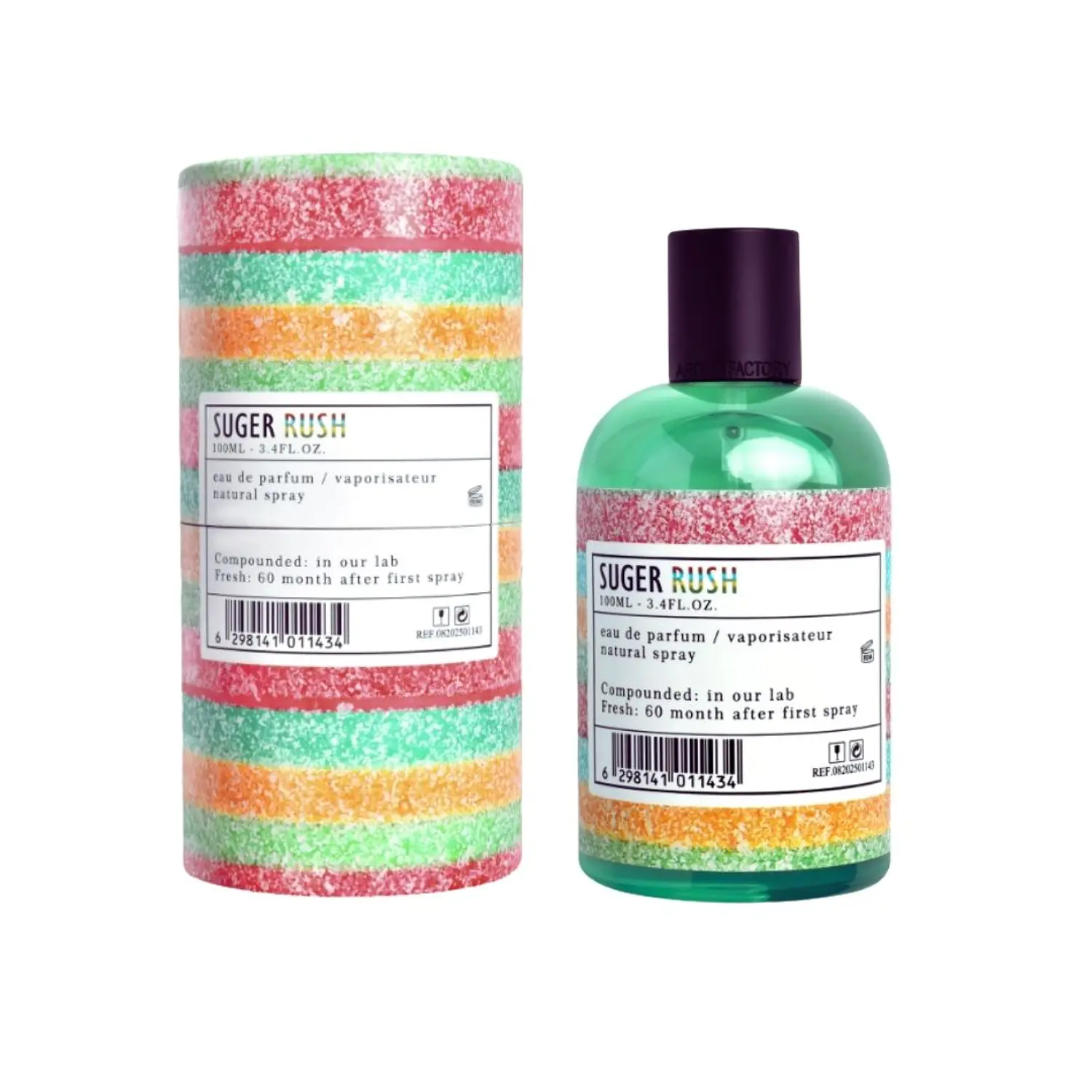 PERFUME ARO-FAC AROMA FACTORY SUGER RUSH MUJER EDP 100 ML