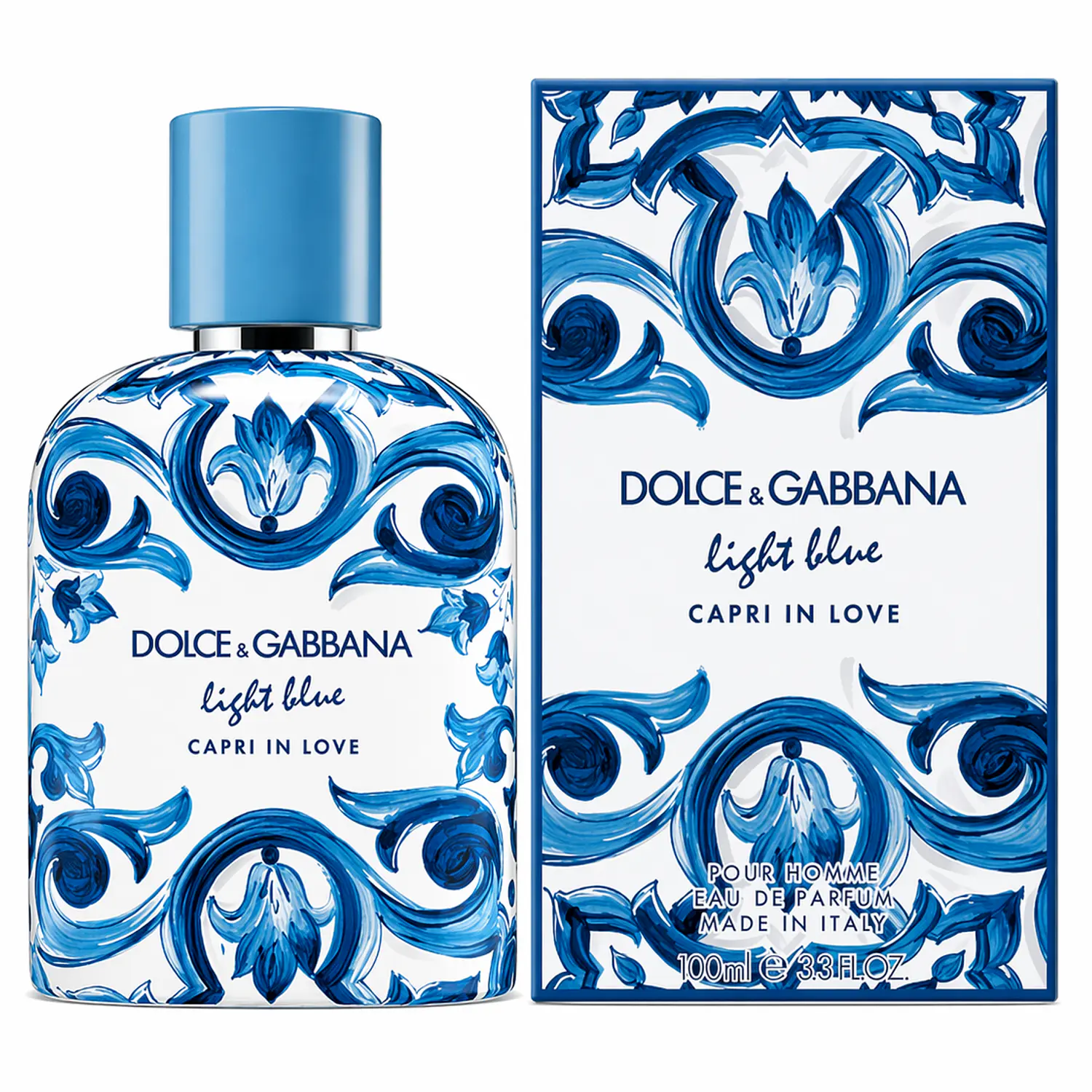 PERFUME LIGHT BLUE CAPRI IN LOVE HOMBRE EDP 100 ML